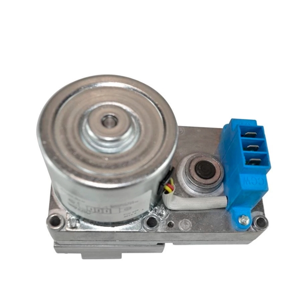 Vijzelmotor / Motorreductor met ronde motor voor pelletkachel 2.rpm - schacht 9,5 mm - 230v