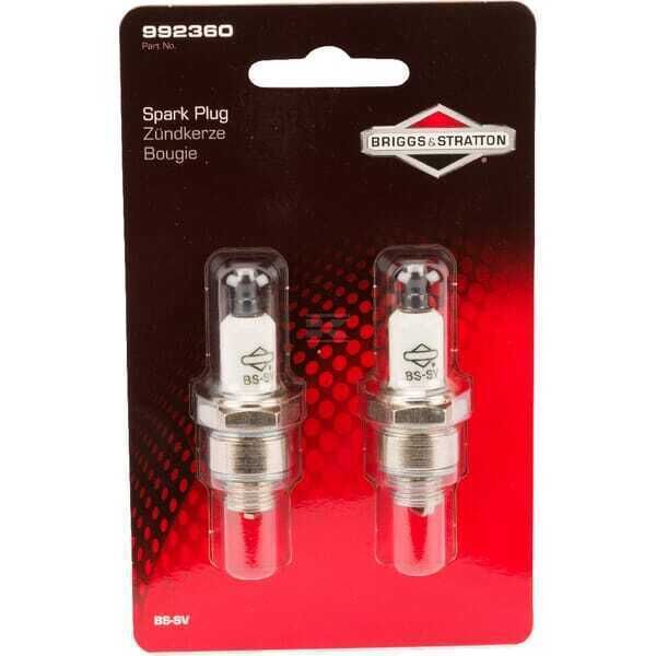 Bougie BS-SV (2 stuks) blister - 992360C - Briggs & Stratton