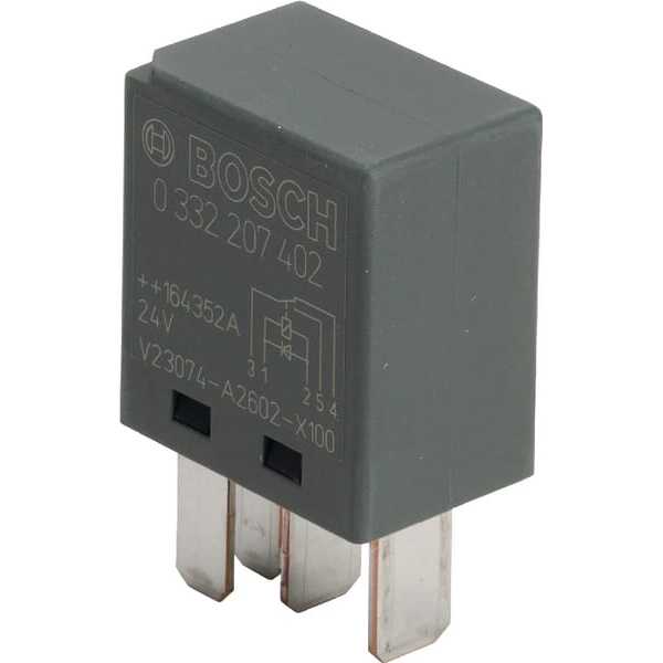 AL-KO Relais Bosch - 0332207402 - Relais 24V/5A