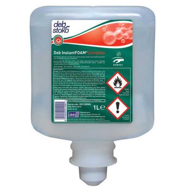 AL-KO  - 1060102720 - Deb Instant Foam Complete 1 ltr. bakteriedræbende skum 2720