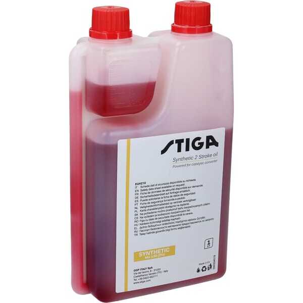 Stiga Gazonmaaierolie - 1111923001 - Tweetaktolie 1 Liter