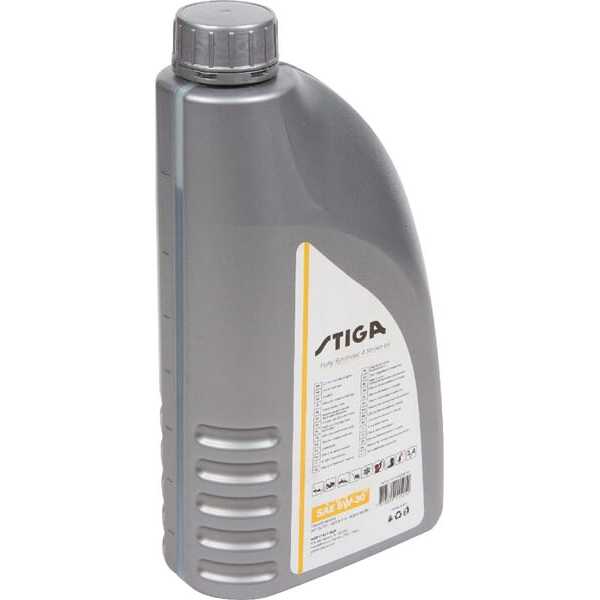 Stiga Gazonmaaierolie - 1111924201 - Motorolie 4T 5W30 1,4 L