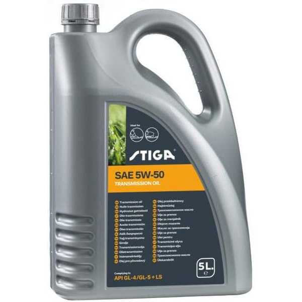 Stiga Transmissie-olie - 1111928201 - Transmissieolie SAE 5W50 5L