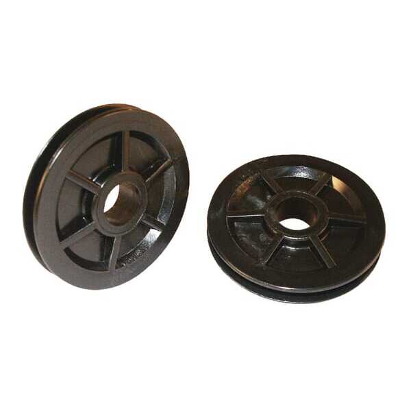 Stiga Poelies en spanrollenoverzichtOEF&G - 1134902501 - Poelie pvc (2 st)