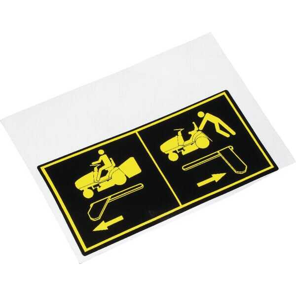Castelgarden StickersoverzichtOE - 1143614510 - Sticker Hydro