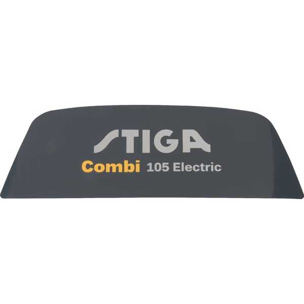 Stiga StickersoverzichtOE - 1143685511 - Sticker "Stiga" Combi 105 Electric