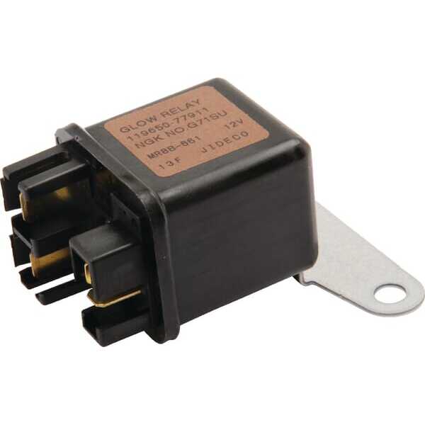 Stiga RelaisOverzichtOE F&G - 11965077911YAN - Relais voorverwarmen Yanmar