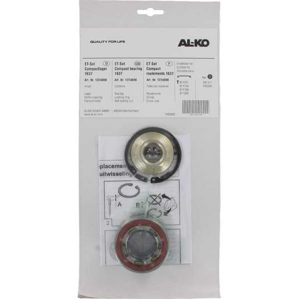 AL-KO Compact-lagersSet - 1224800 - Lager cpl.