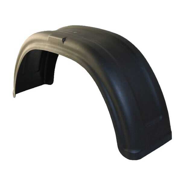AL-KO Spatborden voor enkele as - 1257131 - Spatscherm PVC