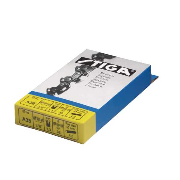 Stiga Zaagketting afgepastoverzichtOE - 1519900146 - Zaagketting A46