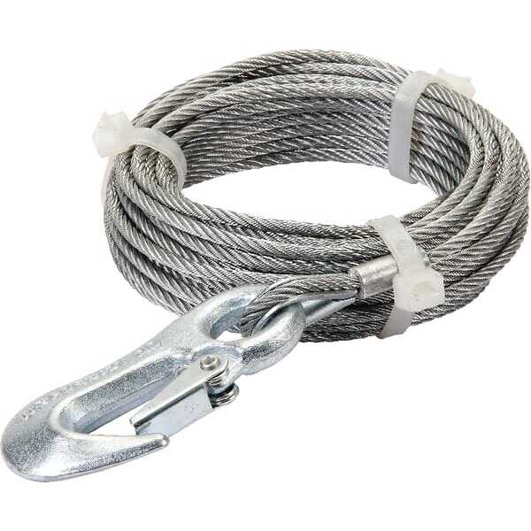AL-KO Staalkabel voor lier - 1730136 - Kabel voor 351 OPTIMA 10m
