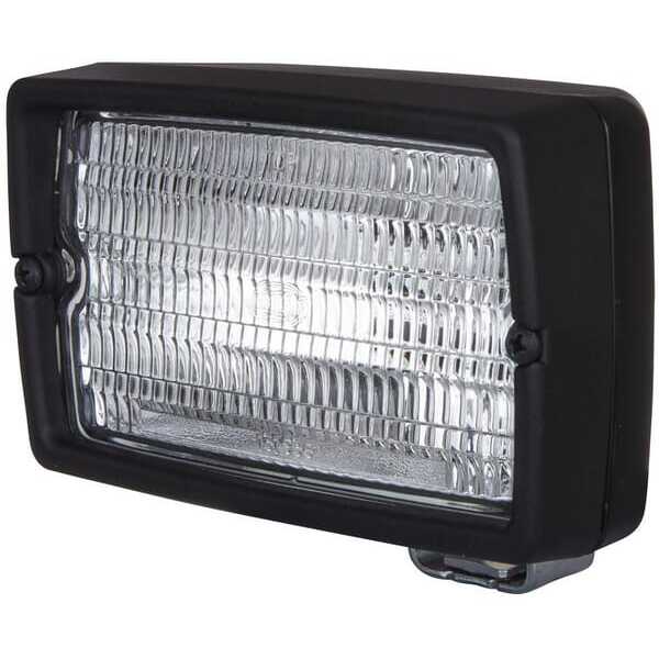 John Deere Werklamp rechthoekige H3 - 1GA005060001 - Werklamp Hella