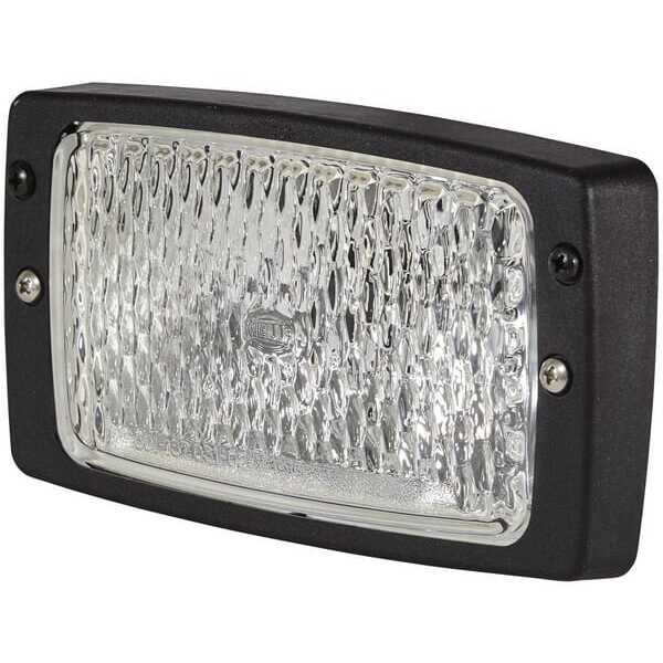 John Deere Werklamp rechthoekige inbouw H3 - 1GB006213111 - Werklamp
