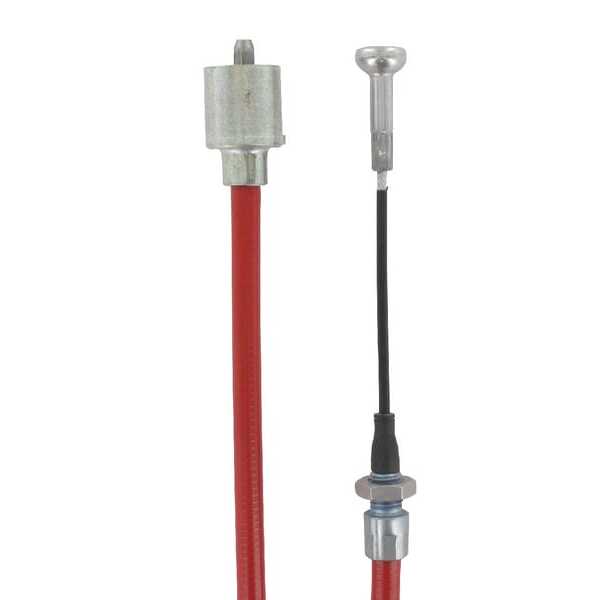 AL-KO Rem/ Bowdenkabels, scharnierend, met nippel - 247287 - Remkabel compleet snelmontage