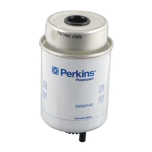 John Deere Brandstoffilterelement Perkins OE - 26560143 - Brandstoffilter Perkins