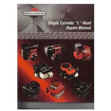 Briggs & Stratton Onderdelenboek - 270962 - Reparatiehandleiding 1-cil. L-kop