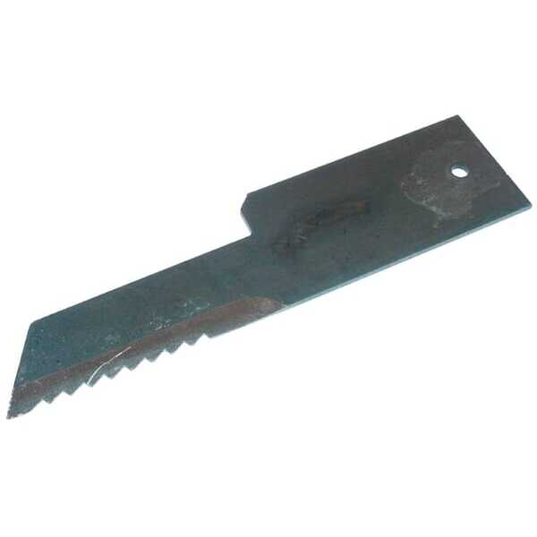 John Deere Strohakselmessen overzicht - 280910Z - Tegenmes getand 198x50x3 mm Ø 13 mm
