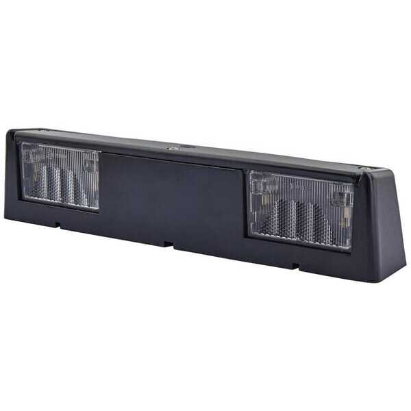 John Deere Kentekenverlichting - 2KA004525001 - Nummerplaathouder, verlichting