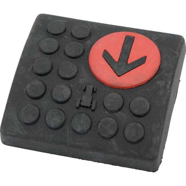 Castelgarden PedaalrubberoverzichtOE - 3251104180 - Pedaalrubber