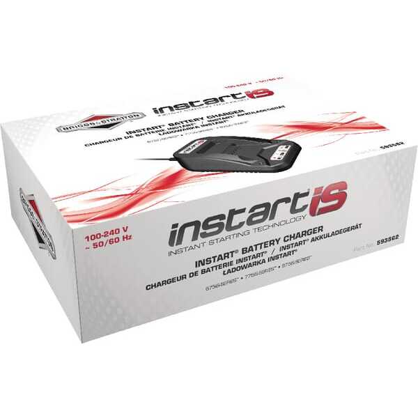 Batterijlader EU - 593562 - Briggs & Stratton