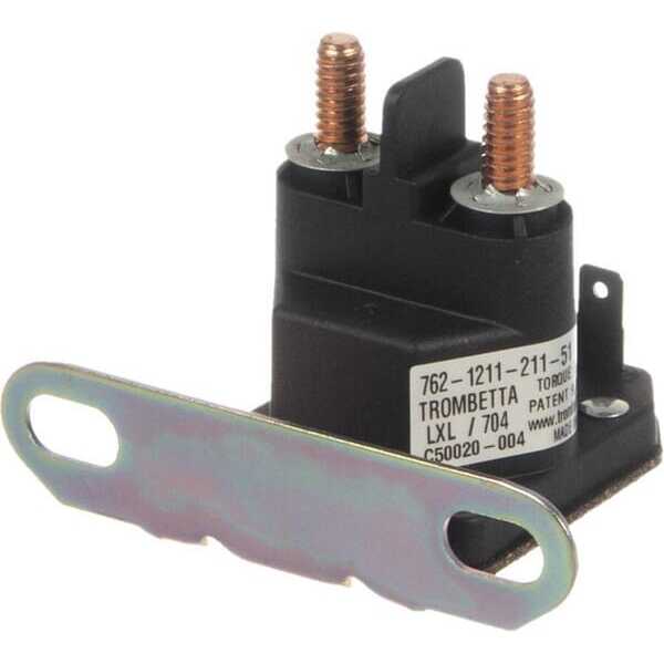 MTD SolenoidOverzichtOEF&G - 72504439B - Solenoïde MTD 12 V 100 A 4Term