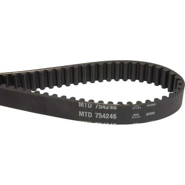 MTD TandriemenOverzichtF&G - 7540246 - Tandriem MTD eenzijdig getand