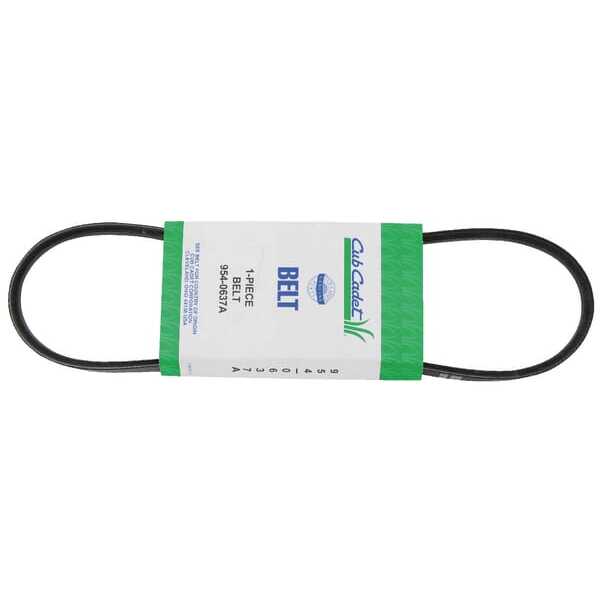 MTD V-snarenOverzichtF&G - 7540637A - V-snaar 3Lx31.25