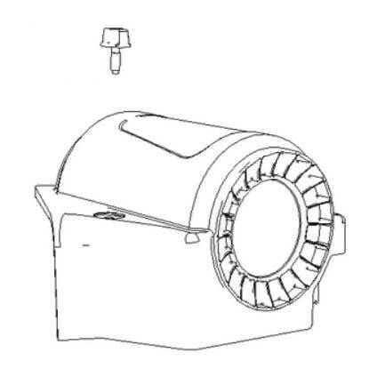 Luchtfilterdeksel - 799102 - Briggs & Stratton