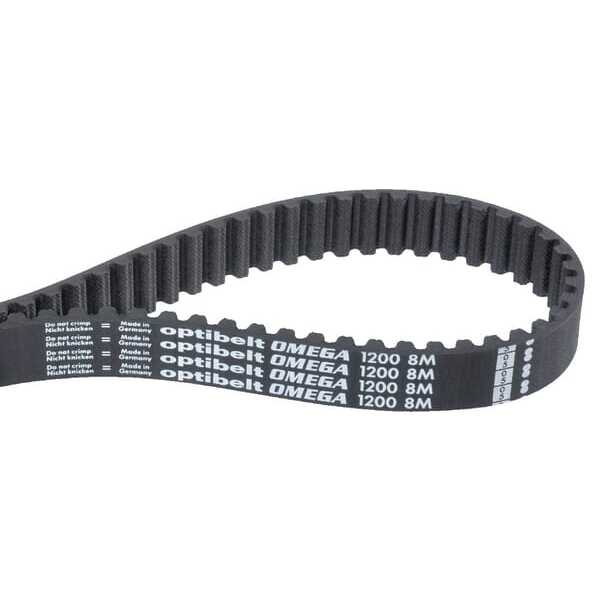 MTD Tandriemen Omega 8Mbreedte 20 mm - 8M128020 - Tandriem Omega 160T - 20 mm