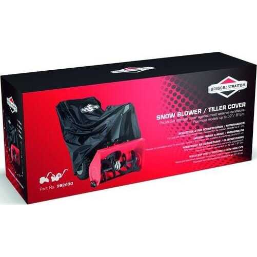 Hoes voor sneeuwblazer/frees - 992430 - Briggs & Stratton