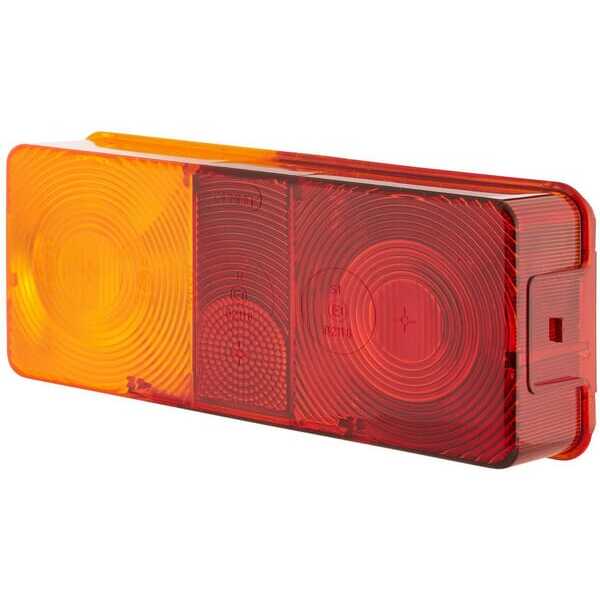 John Deere Losse glazen voor achterlampen Hella - 9EL112743001 - Lampglas links