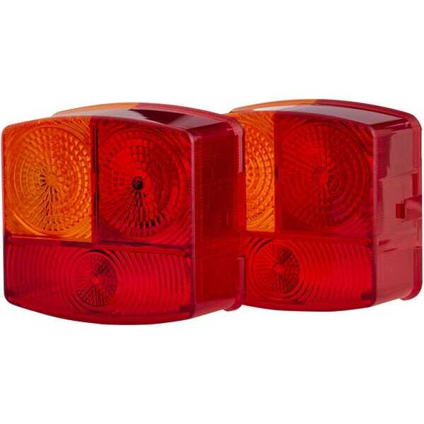 John Deere Losse glazen voor achterlampen Hella - 9EL134739001 - Lampglas links