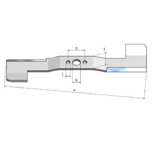 AL-KO  - AK463011 - Kniv AL-KO