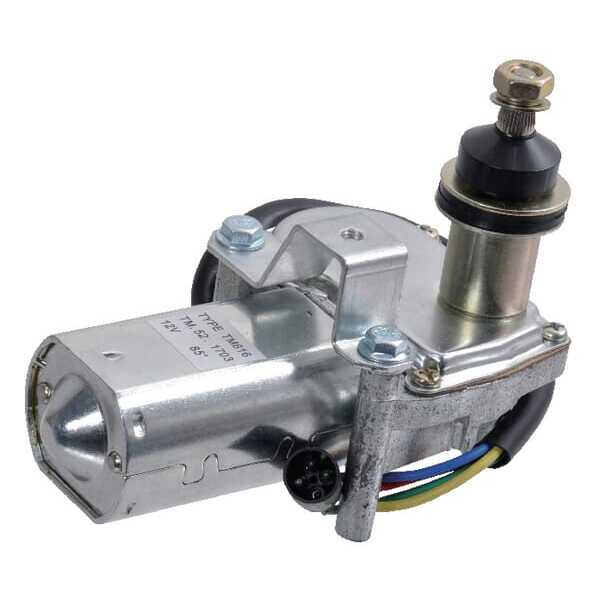 John Deere Ruitenwissermotoren - CA503034846 - Ruitenwissermotor 12V 85° as 37mm Ø10mm