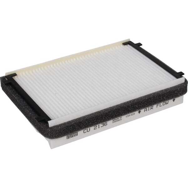 John Deere Cabinefilters - CU2136 - Interieurfilter