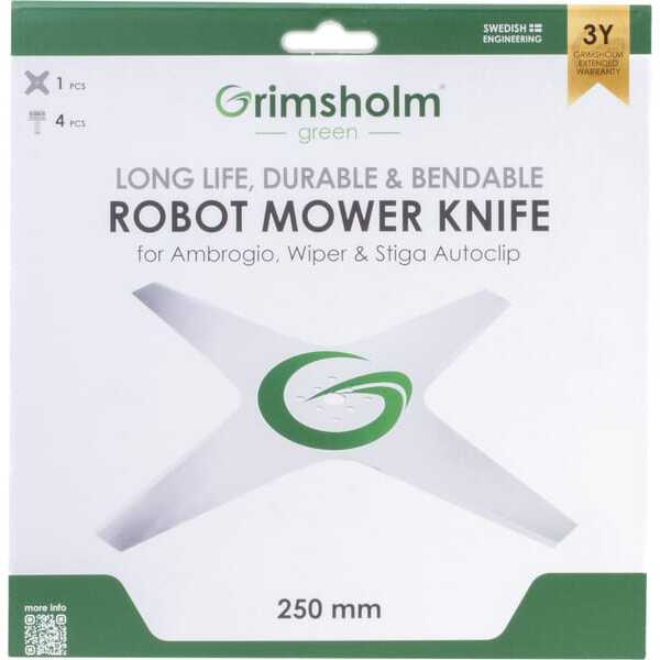 Stiga RobotmaaiermessenoverzichtUniverseel - FGP122 - Robotmes voor Stiga Autoclip 25 cm