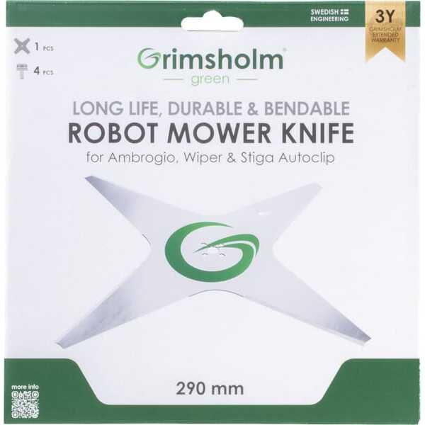 Stiga RobotmaaiermessenoverzichtUniverseel - FGP123 - Robotmes voor Stiga Autoclip 29 cm