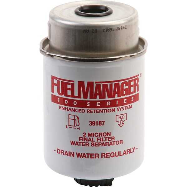 John Deere Brandstoffilter Element - FM39187 - Filterelement FM100