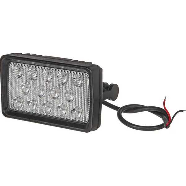 John Deere Werklamp rechthoekige LED - LA10411 - LED werklamp 21W 2600lm, breedstraler links