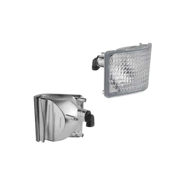John Deere Koplamp - LPRE56651 - Corner work light halogen, left, 12V, 50W, square, white, 98x110x111mm, PGJ13 plug, Wesem