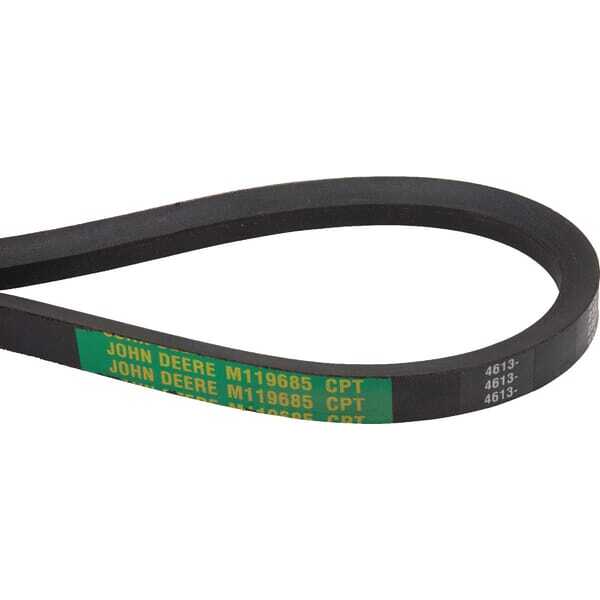 John Deere V-snarenOverzichtF&G - M119685 - V-snaar JD