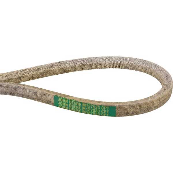 John Deere V-snarenOverzichtF&G - M127523 - V-snaar JD