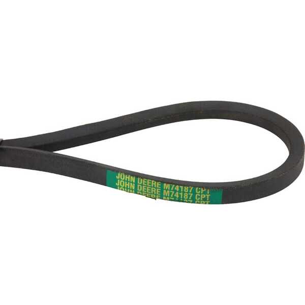 John Deere V-snarenOverzichtF&G - M74187 - V-snaar JD