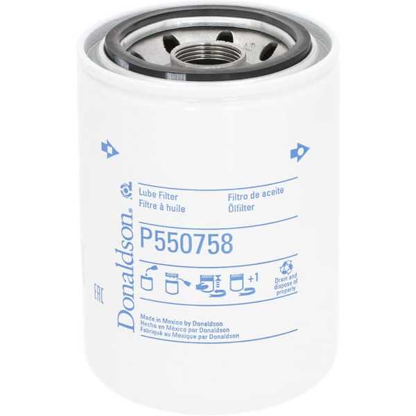 John Deere Oliefilters opschroef metrische schroefdraad - P550758 - Oliefilter