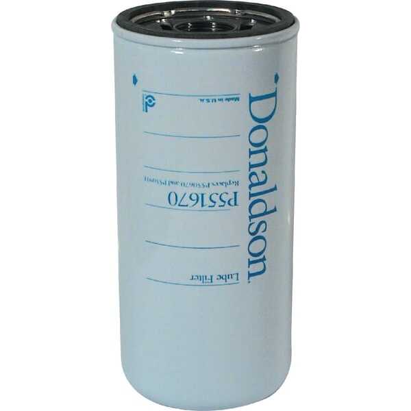 John Deere Oliefilters opschroef met inch schroefdraad - P551670 - Oliefilter Donaldson