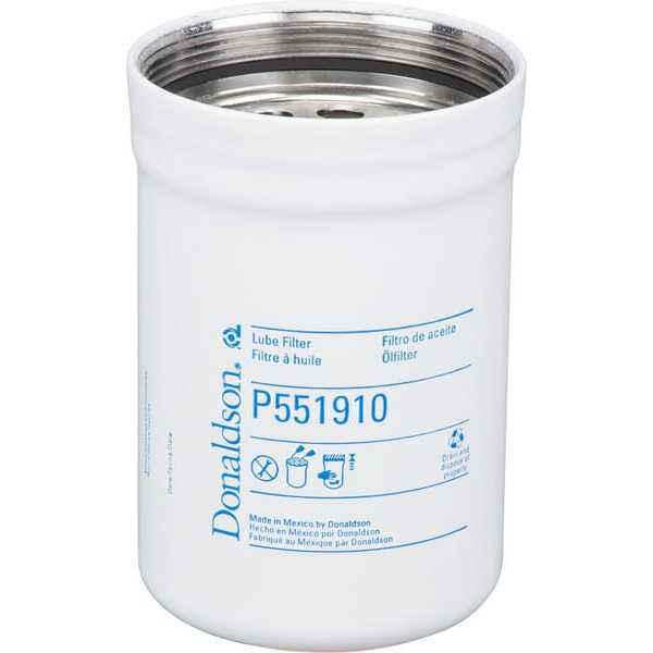 John Deere Oliefilters opschroef metrische schroefdraad - P551910 - Oliefilter