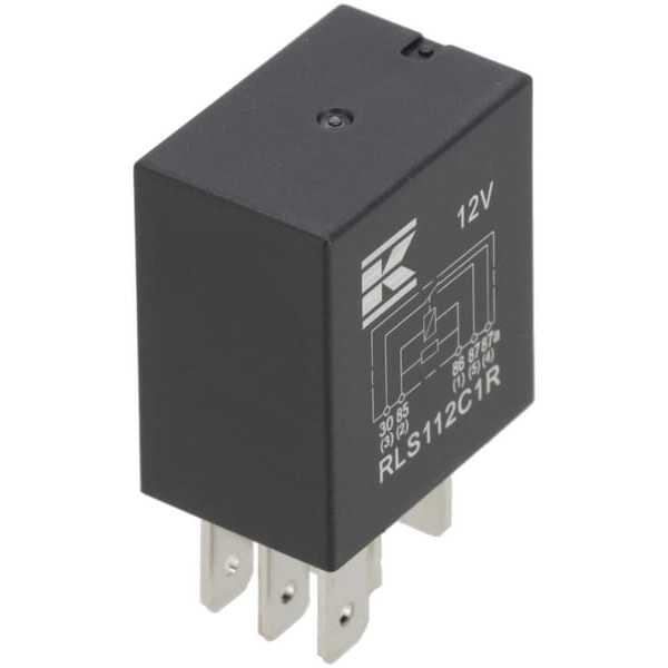 John Deere Relais Kramp - RLS112C1R - Micro-relais 12V, 20A/35A, met weerstand