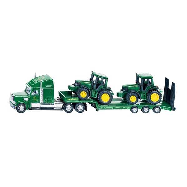 John Deere S01837 Dieplader met 2 tractoren - S01837 - Dieplader m. J.D. Tractoren