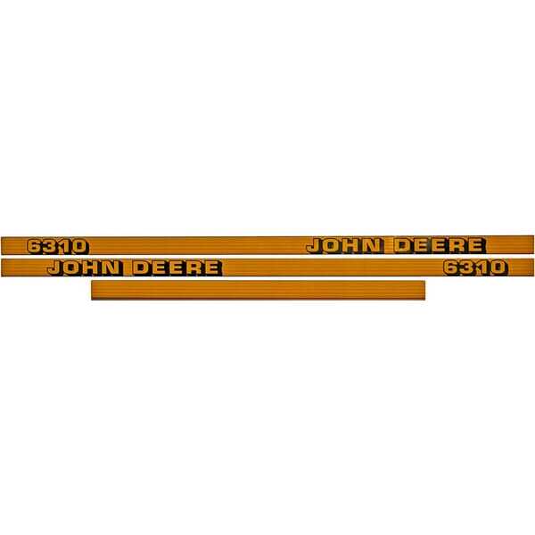 John Deere Stickerset - TR6310JD - Stickerset "John Deere 6310"