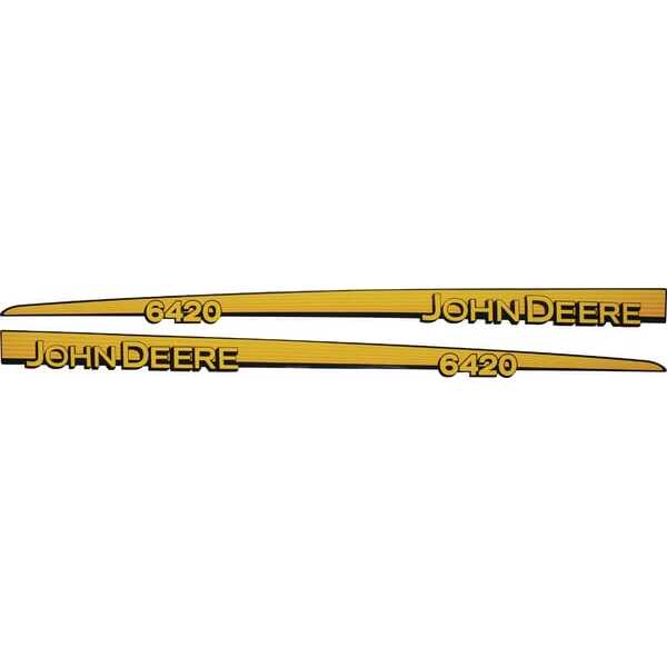 John Deere Stickerset - TR6420JD - Stickerset \